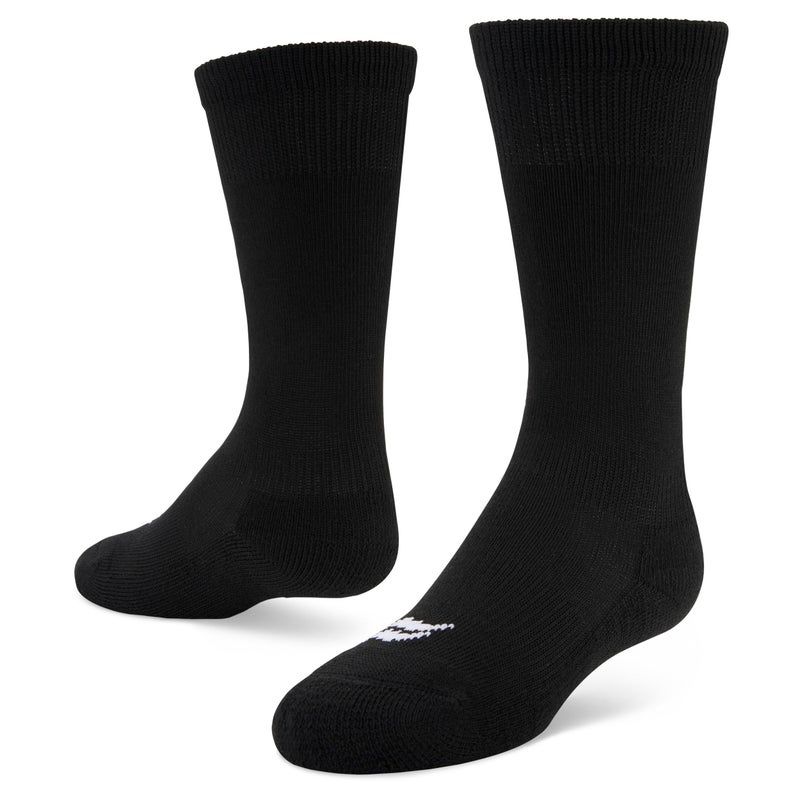 Sof Sole Baseball/Softball Over-the-Calf Team Athletic Performance Socks (2 Pair), Large, Black - Image 1